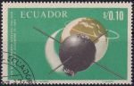 Obrázek k výrobku 54570 - 1966, Ekvádor, 1278, Letecká známka: Zimní olympijské hry, Grenoble (1968): Sjezdové lyžování ⊙