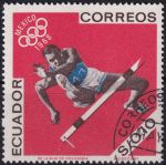 Obrázek k výrobku 54606 - 1967, Ekvádor, 1325, Letní olympijské hry Mexiko (II) (1968): Fotbal ⊙