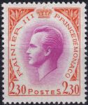 Obrázek k výrobku 54710 - 1964, Monako, 0779/0781, Výplatní známky: Kníže Rainier III. ✶✶