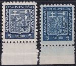 Obrázek k výrobku 54733 - 1931, ČSR I, 0248šp, Výplatní známka: Státní znak ✶✶