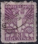 Obrázek k výrobku 54785 - 1919, Jugoslávie (vydání pro Chorvatsko), 0089A, Výplatní známka: Anděl míru ✶