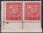 Obrázek k výrobku 54789 - 1931, ČSR I, 0249DČ, Výplatní známka: Státní znak ✶✶ ⊟ L D