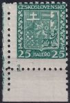 Obrázek k výrobku 54794 - 1929, ČSR I, 0250DČVV, Výplatní známka: Státní znak ✶✶ L D