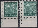 Obrázek k výrobku 54795 - 1929, ČSR I, 0250DČ, Výplatní známka: Státní znak ✶✶ ⊟ L D