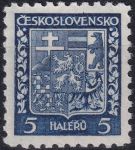 Obrázek k výrobku 54822 - 1929, ČSR I, 0253aIIDČ, Výplatní známka: Státní znak ✶✶ L D