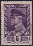 Obrázek k výrobku 54835 - 1945, ČSR II, 0381DV, Výplatní známka: Moskevské vydání ✶✶