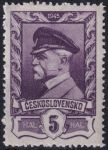 Obrázek k výrobku 54837 - 1945, ČSR II, 0381DV, Výplatní známka: Moskevské vydání ✶✶