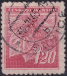 Obrázek k výrobku 54895 - 1945, ČSR II, 0377, Výplatní známka: Lipová ratolest ⊙ 