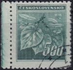 Obrázek k výrobku 54909 - 1945, ČSR II, 0379, Výplatní známka: Lipová ratolest ⊙ o L