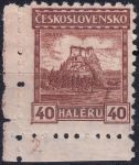 Obrázek k výrobku 54947 - 1926, ČSR I, 0207DČ, Výplatní známka: 75. narozeniny T. G. Masaryka (pozměněná kresba) ✶ L D