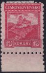 Obrázek k výrobku 54951 - 1926, ČSR I, 0214P6, Výplatní známka: Hrady, krajiny, města: Karlštejn ✶ o P