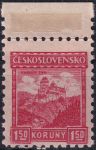 Obrázek k výrobku 54953 - 1926, ČSR I, 0214P8, Výplatní známka: Hrady, krajiny, města: Karlštejn ✶