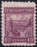Obrázek k výrobku 54976 - 1928, ČSR I, 0218, Výplatní známka: Hrady, krajiny, města - Orava ✶
