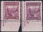 Obrázek k výrobku 54980 - 1927, ČSR I, 0219DČ, Výplatní známka: Hrady, krajiny, města - Strahov ✶ L D