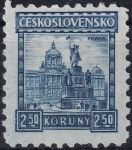 Obrázek k výrobku 54986 - 1929, ČSR I, 0221, Výplatní známka: Hrady, krajiny, města - Pernštejn ✶ o L