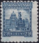 Obrázek k výrobku 54987 - 1929, ČSR I, 0223, Výplatní známka: Hrady, krajiny, města - Praha ✶ zk