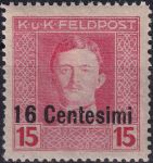 Obrázek k výrobku 55017 - 1918, Rakousko-uherská polní pošta (vydání pro Itálii), 07, Výplatní známka ✶