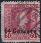 Obrázek k výrobku 55039 - 1918, Rakousko-uherská polní pošta (vydání pro Itálii), 11, Výplatní známka ⊙
