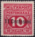 Obrázek k výrobku 55059 - 1918, Rakousko-uherská polní pošta (vydání pro Itálii), 24, Spěšná známka ✶