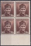 Obrázek k výrobku 55079 - 1945, ČSR II, 0388, Výplatní známky: Londýnské vydání - major Dr. M. Novák (1906 - 1944) ✶✶ ⊞ o H