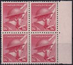Obrázek k výrobku 55129 - 1945, ČSR II, 0395, Výplatní známky: Londýnské vydání - štábní kapitán P. Řídký (1907 - 1943) ✶✶ ⊞ o L