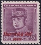 Obrázek k výrobku 55172 - 1939, Slovenský stát, 010VV, Výplatní známka: Generál Milan Rastislav Štefánik (1880-1919) ✶✶