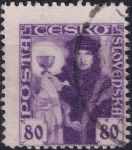 Obrázek k výrobku 55227 - 1920, ČSR I, 0162VV, Výplatní známka: Husita (Jan Hus) ⊙